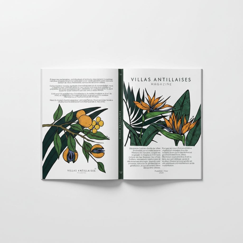 Magazine Villas Antillaises® 2026 - Précommande